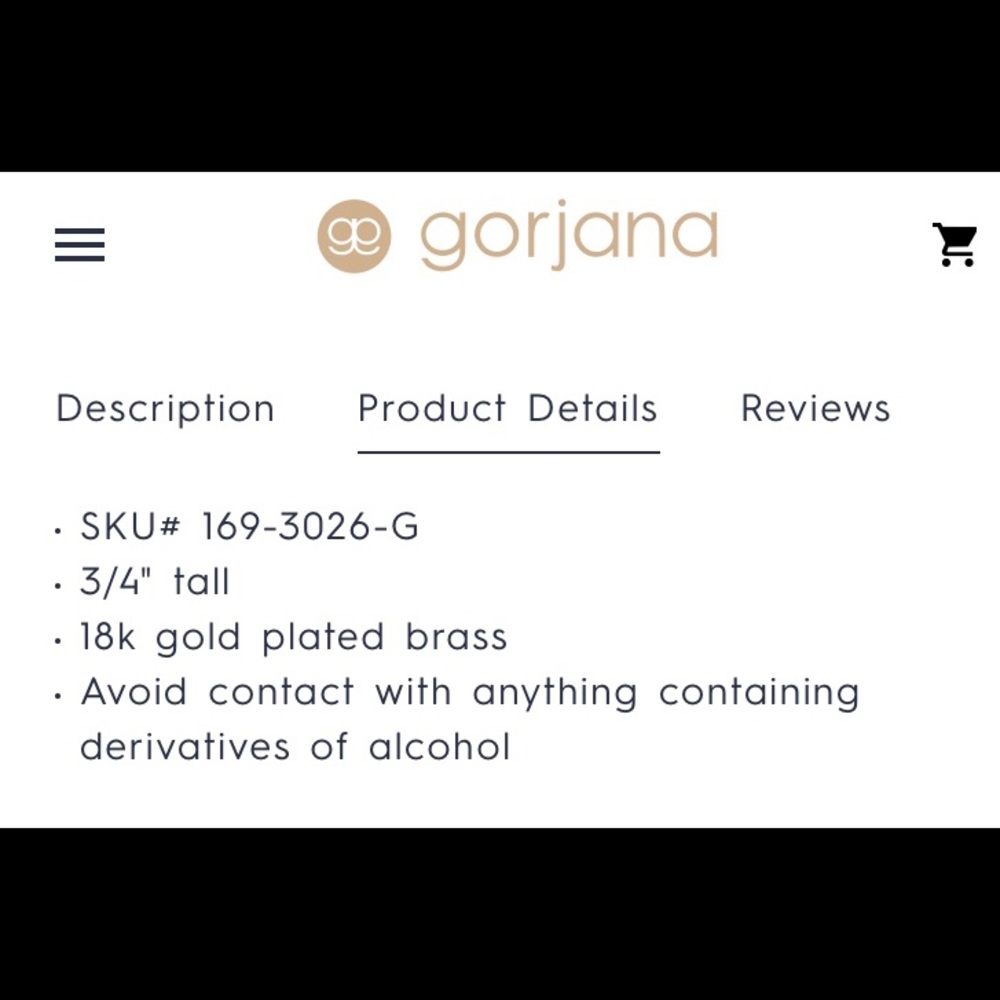 Gorjana Lola Ring Size 8 - Picture 4 of 8